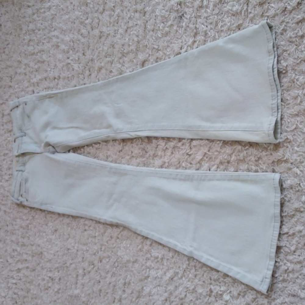 Picto Size 25 Light Washed Flare Jeans.
